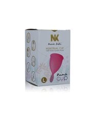 NINA CUP MENSTRUAL CUP SIZE PINK L цена и информация | Товары гигиены | kaup24.ee