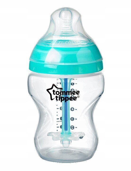 Pudelikomplekt, Advanced Tommee Tippee 260 ml 42260951,0 kuud, 260 ml цена и информация | Lutipudelid ja aksessuaarid | kaup24.ee