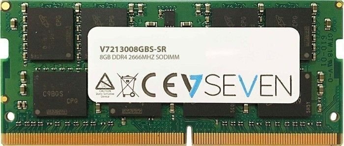 RAM V7 V7213008GBS-SR цена и информация | Operatiivmälu (RAM) | kaup24.ee