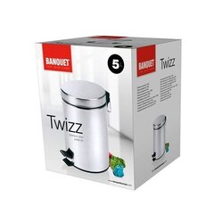 Prügikast TWIZZ, 5 l hind ja info | Banquet Majapidamistarbed | kaup24.ee