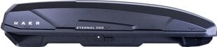 HAKR Eternal 500 - антрацит (ЧЕРНЫЙ МАТОВЫЙ ЦВЕТ) цена и информация | Багажники на крышу | kaup24.ee