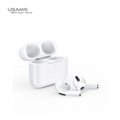 Usams YM Airpods Pro Формы Стерео TWS  Беспр. Наушники с всплывающим окном / Зарядным Чехлом (MWP22ZM/A) Белые цена и информация | Наушники | kaup24.ee