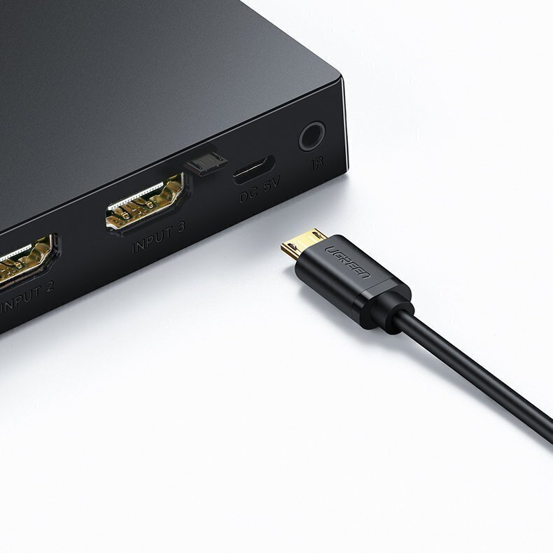 Lüliti Ugreen HDMI - 3x HDMI, 3D, 4K, 7,5 Gbps, 36 bit hind ja info | Lülitid (Switch) | kaup24.ee