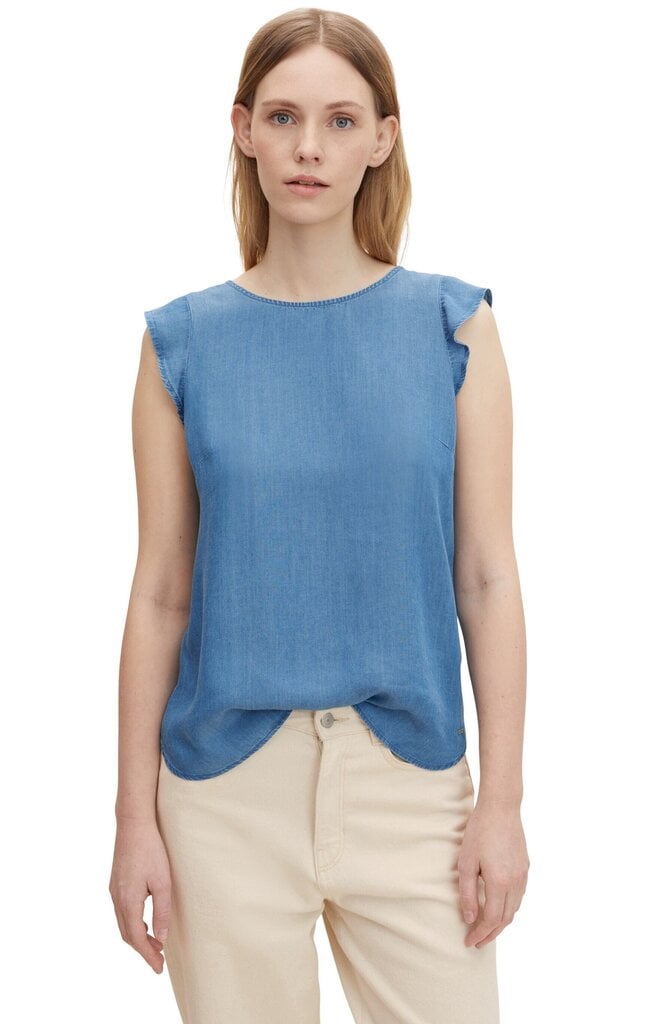 Tom Tailor naiste teksapluus, sinine hind ja info | Naiste pluusid, särgid | kaup24.ee
