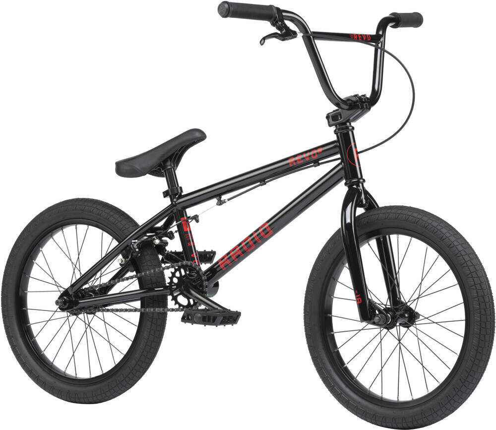 BMX Freestyle jalgratas Radio Revo 18 "2021, must hind ja info | Jalgrattad | kaup24.ee