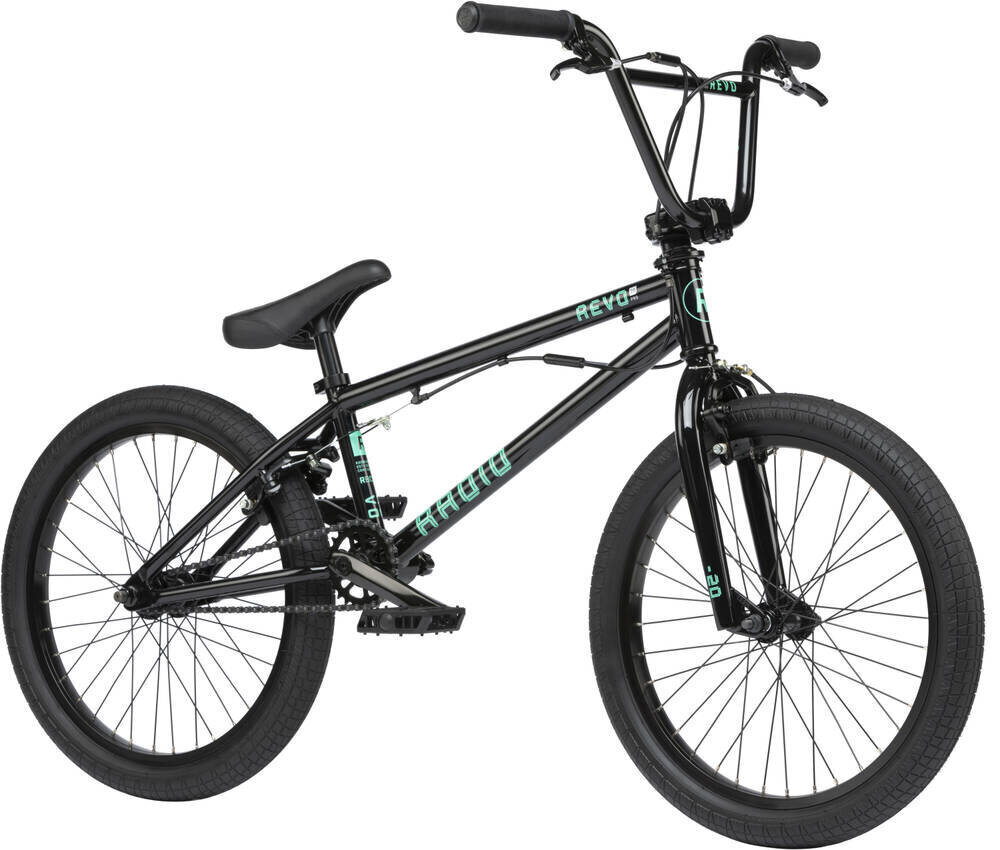 BMX Freestyle jalgarats Radio Revo Pro FS 20 "2021, must цена и информация | Jalgrattad | kaup24.ee