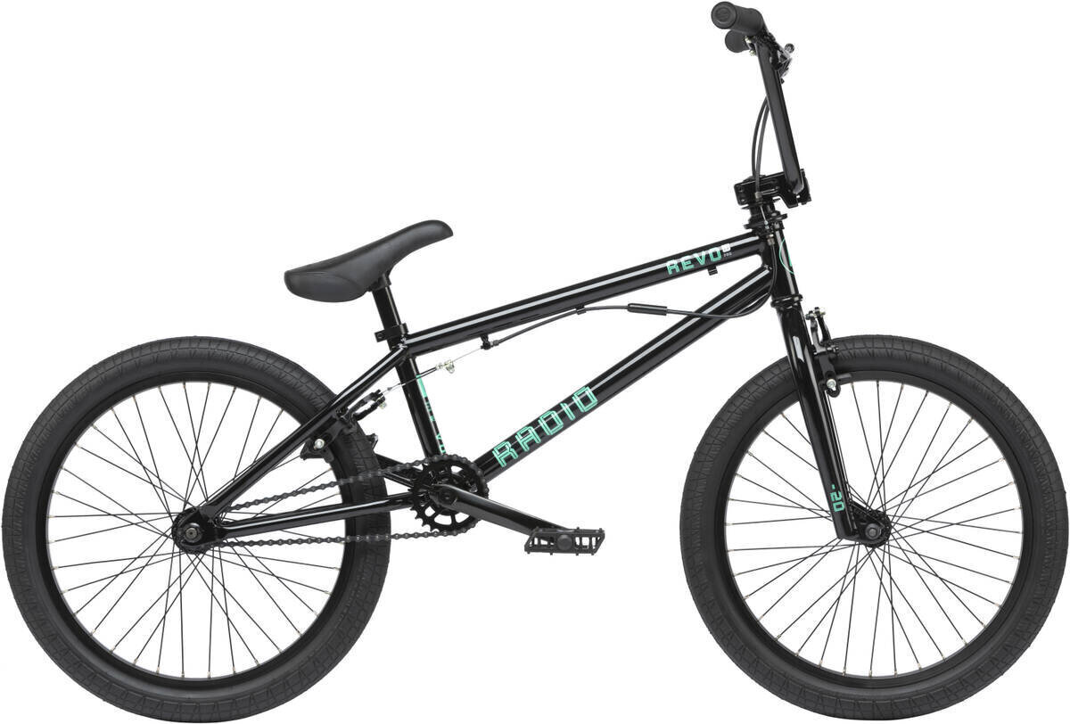 BMX Freestyle jalgarats Radio Revo Pro FS 20 "2021, must цена и информация | Jalgrattad | kaup24.ee