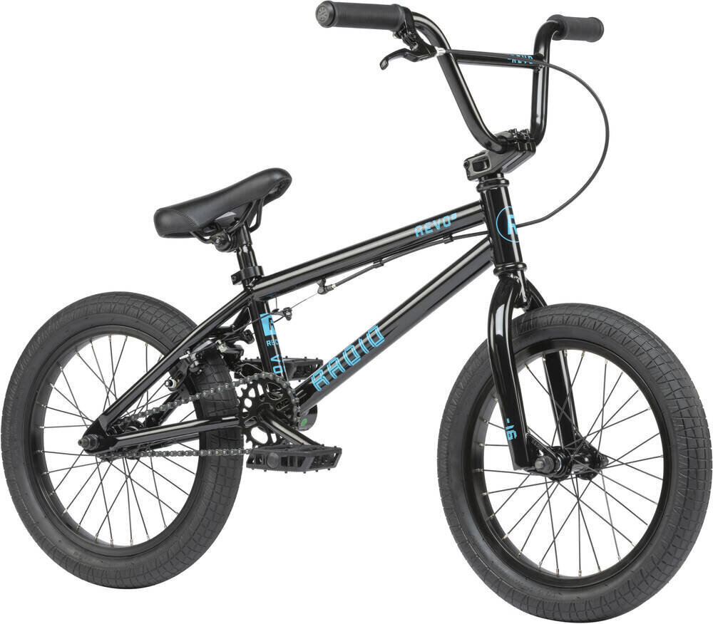 BMX Freestyle jalgarats Radio Revo 16 "2021, must hind ja info | Jalgrattad | kaup24.ee