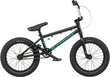 BMX Freestyle laste jalgratas Wethepeople Seed 16 "2021, Matt Black hind ja info | Jalgrattad | kaup24.ee