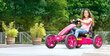 BERG Go-kart Rally Pearl Pink, täispuhutavad rattad, 4-12 aastat kuni 60 kg hind ja info | Poiste mänguasjad | kaup24.ee