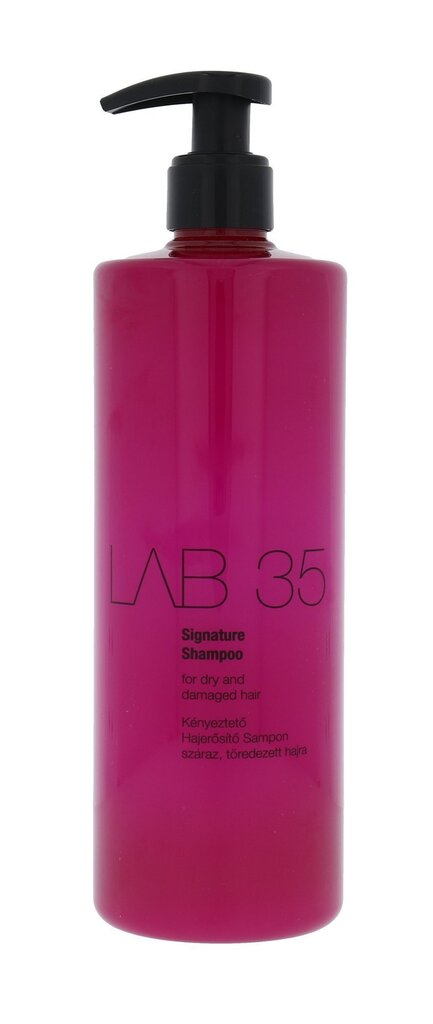 Kallos Cosmetics Lab 35 Signature šampoon 500 ml цена и информация | Šampoonid | kaup24.ee