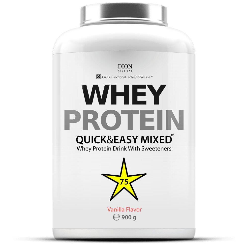 Dion Sportlab Whey Protein - Vanilla, 900 g цена и информация | Proteiin | kaup24.ee