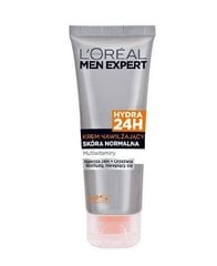 Niisutav näokreem L'Oreal Paris Men Expert Hydra 24H meestele 75 ml I цена и информация | Косметика и средства для бритья | kaup24.ee