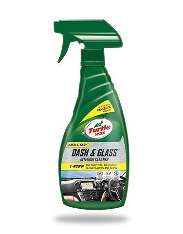 Paneelide ja klaaside puhastusvahend Dash&Glass Turtle Wax®, Green line 500 ml hind ja info | Autokeemia | kaup24.ee