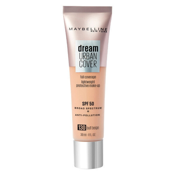 Vedel meigipõhi Dream Urban Cover Maybelline SPF50 (30 ml): Värvus - 235-almond 30 ml hind ja info | Jumestuskreemid, puudrid | kaup24.ee