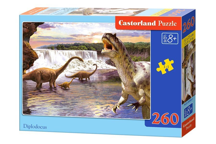 Pusle Castorland Diplodocus 260 tk hind ja info | Pusled | kaup24.ee