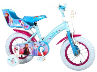 Laste jalgratas Disney Frozen 2 12", sinine hind ja info | Jalgrattad | kaup24.ee