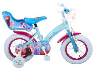 Laste jalgratas Disney Frozen 2 12", sinine hind ja info | Jalgrattad | kaup24.ee