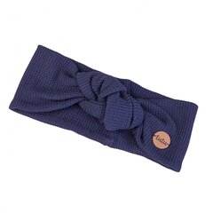 Puuvillane peapael TuTu, sinine цена и информация | Шапки, перчатки, шарфы для девочек | kaup24.ee