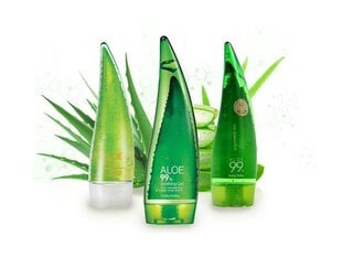 Komplekt Holika Holika Jeju Aloe Face&Body Care: Näomask 55 ml + dušigeel 55 ml + rahustav geel 55 ml цена и информация | Аппараты для ухода за лицом | kaup24.ee