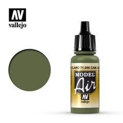 Акриловая краска Model Air Vallejo, Light Green Chromate 71006, 17 мл цена и информация | Принадлежности для рисования, лепки | kaup24.ee