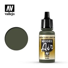 Акриловая краска Model Air Vallejo,Light Green RLM82 71022, 17 мл цена и информация | Принадлежности для рисования, лепки | kaup24.ee