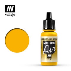 Medium Yellow 17 ml. Model Air 71002 Vallejo цена и информация | Принадлежности для рисования, лепки | kaup24.ee