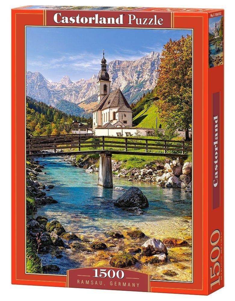 Pusle Puzzle Castorland Ramsau, Germany, 1500 tk цена и информация | Pusled | kaup24.ee
