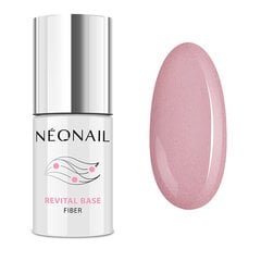 Geellakk Neonail Revital Base Fiber Blinking Cover Pink, 7,2 ml hind ja info | Küünelakid, küünetugevdajad | kaup24.ee