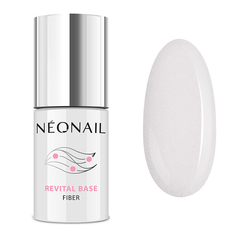 Geellakk Neonail Revital Base Fiber Shiny Queen, 7,2 ml hind ja info | Küünelakid, küünetugevdajad | kaup24.ee