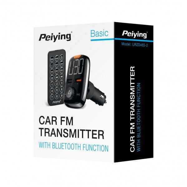 Peiying automodulaator Bluetooth 2xUSB hind ja info | FM modulaatorid, FM trasmitterid | kaup24.ee