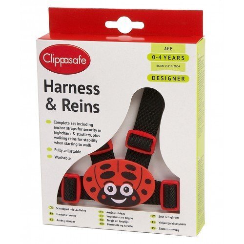 Laste traksid Clippasafe Harness&Reins Character, Lady bird цена и информация | Laste ohutustarvikud | kaup24.ee