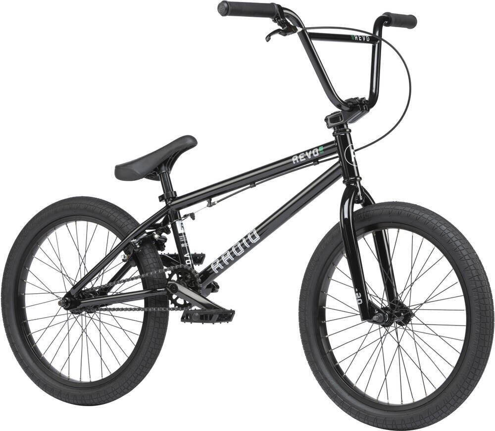 BMX Freestyle ratas Radio Revo Pro 20 "2021, must цена и информация | Jalgrattad | kaup24.ee