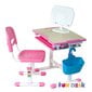 Reguleeritav laste kirjutuslaud ja tool FunDesk Piccolino, roosa hind ja info | Arvutilauad, kirjutuslauad | kaup24.ee