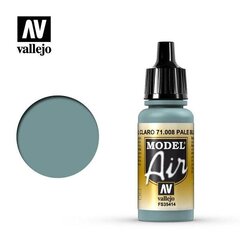 Акриловая краска Model Air Vallejo, Pale Blue 71008, 17 мл цена и информация | Принадлежности для рисования, лепки | kaup24.ee