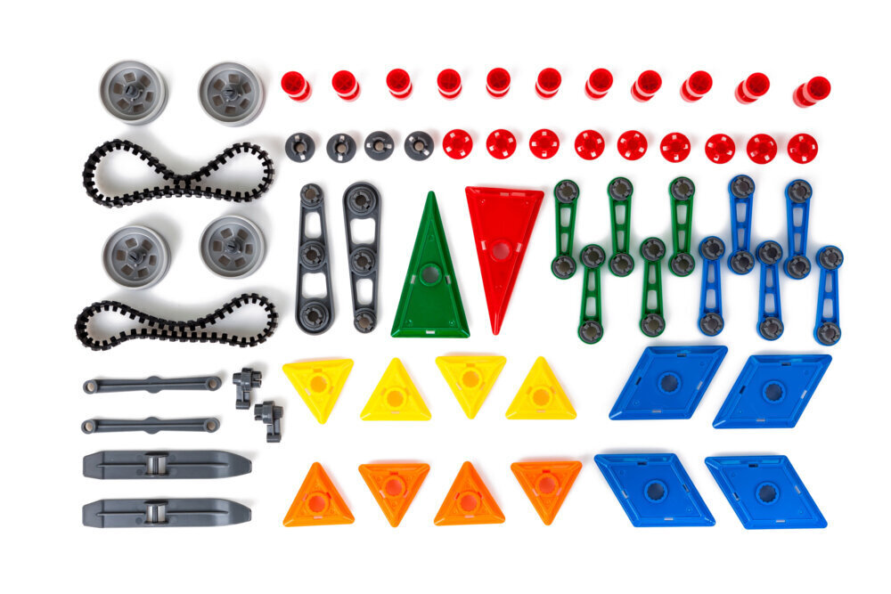 Magnetilised kolmemõõtmelised kujud, 162 tk цена и информация | Klotsid ja konstruktorid | kaup24.ee