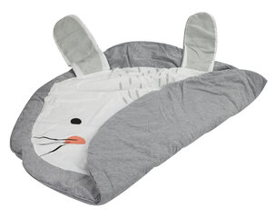 Коврик тренировочный кролик Ikonka, серый цена и информация | Развивающие коврики | kaup24.ee
