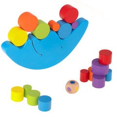 Деревянная игрушка Montessori, Balancing Moon цена и информация | Развивающие игрушки | kaup24.ee