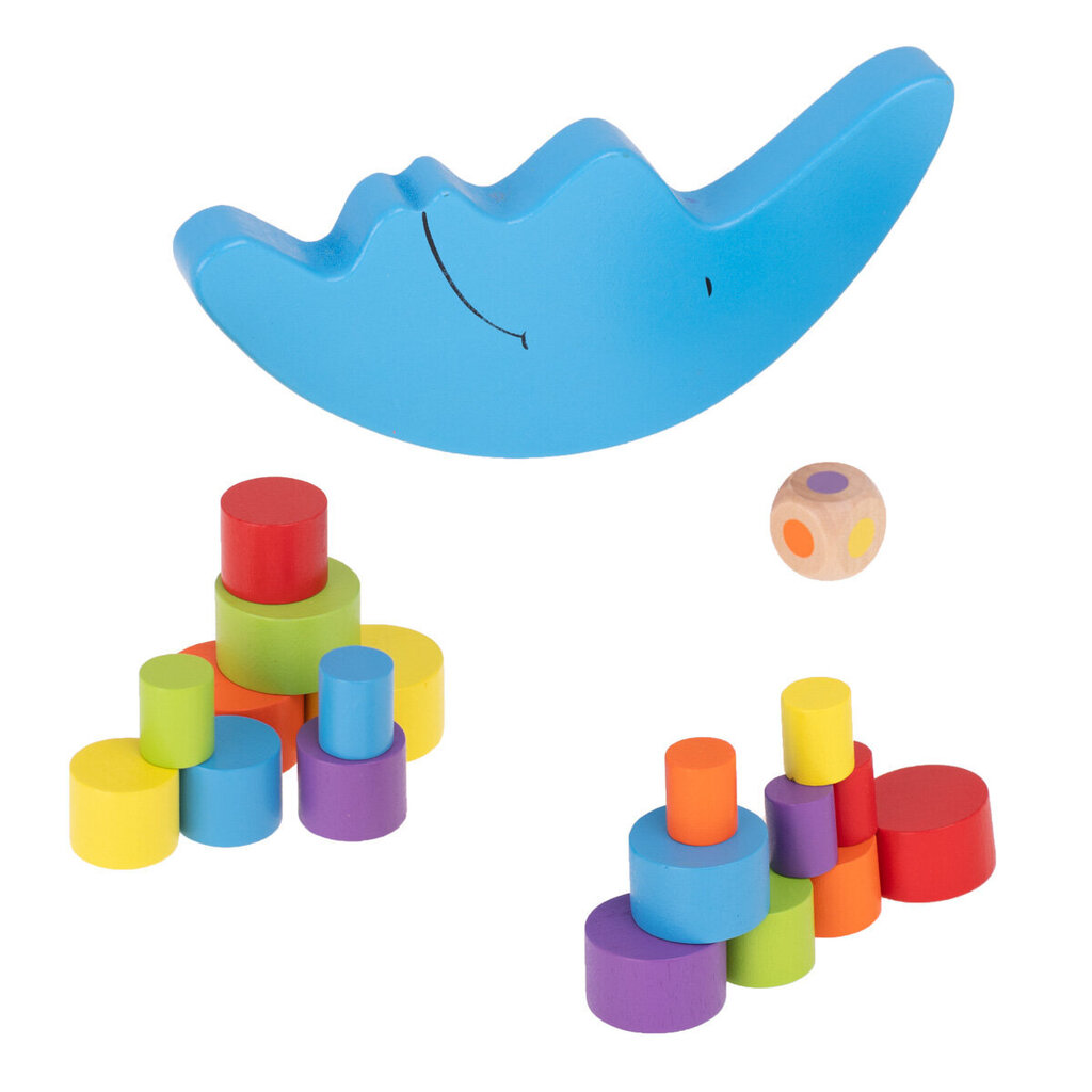 Puidust mänguasi Montessori, Balancing Moon цена и информация | Arendavad mänguasjad | kaup24.ee