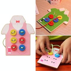 Развивающая игрушка для детей, чтобы научиться шить цена и информация | Развивающие игрушки | kaup24.ee