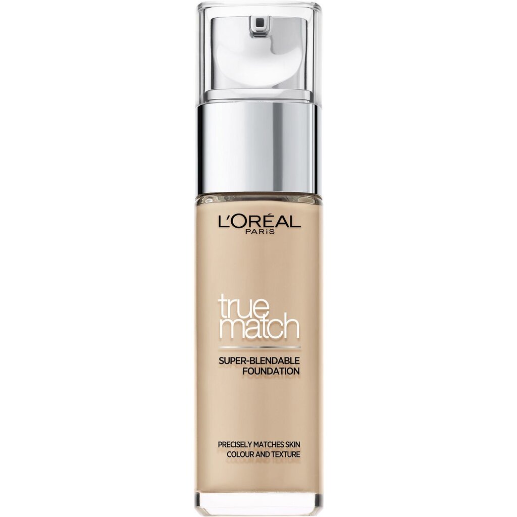 Jumestuskreem L’Oreal Paris True Match Super Blendable 30 ml D1-W1 Golden Ivory hind ja info | Jumestuskreemid, puudrid | kaup24.ee