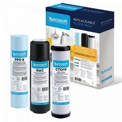 Ecosoft OSMOS Advanced Replacement Filter Kit 1-2-3 hind ja info | Ecosoft Sanitaartehnika, remont, küte | kaup24.ee