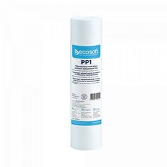 PP valmistatud polüpropüleenkiust kassett 2,5"x10" 1 mikron. ECOSOFT hind ja info | Veefiltrid | kaup24.ee