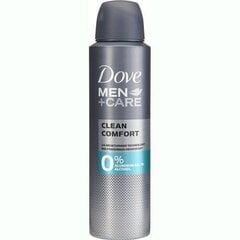 Deodorant meestele Dove Clean Comfort Alu Free Deodorant 150 ml цена и информация | Дезодоранты | kaup24.ee