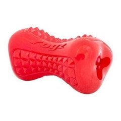 Rogz Yumz Treat Medium Red punane kont, 11,5x4cm цена и информация | Игрушки для собак | kaup24.ee