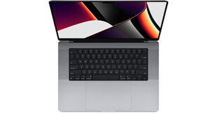 Компьютер MacBook Pro 2021 Retina 16" - M1 Pro / 32GB / 1TB SSD / SWE / Space Gray (подержанный, состояние A) цена и информация | Ноутбуки | kaup24.ee