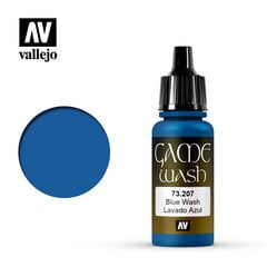 Blue Washes 17 ml. Game Color 73207 Vallejo hind ja info | Kunstitarbed, voolimise tarvikud | kaup24.ee