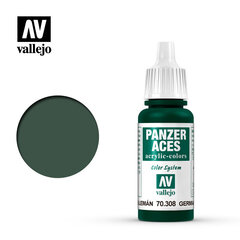 Green Tail Light 17 ml. Panzer Aces 70308 Vallejo hind ja info | Kunstitarbed, voolimise tarvikud | kaup24.ee