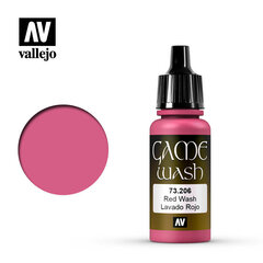 Red Washes 17 ml. Game Color 73206 Vallejo hind ja info | Kunstitarbed, voolimise tarvikud | kaup24.ee