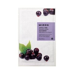 Маска для лица Mizon Joyful Time Essence Acai Berry Mask, 23г цена и информация | Маски для лица, патчи для глаз | kaup24.ee